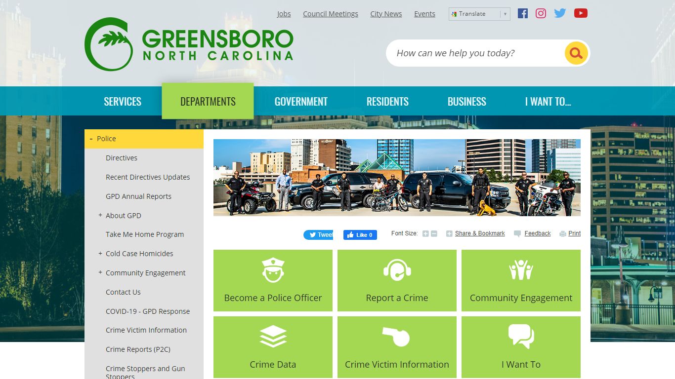 Greensboro Police Department | Greensboro, NC